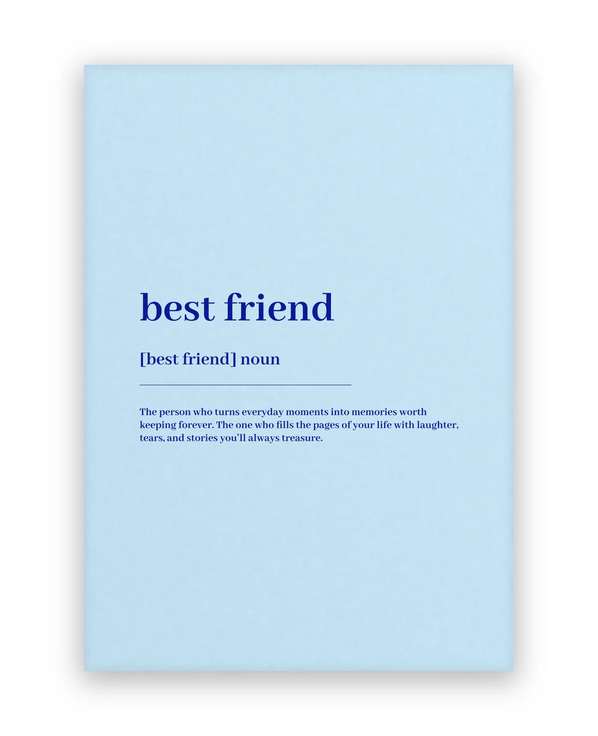 Best Friend Blue