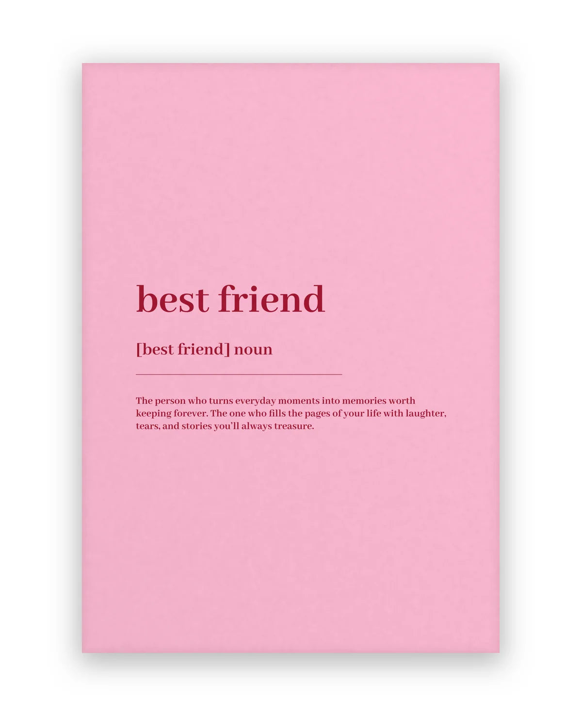 Best Friend Pink