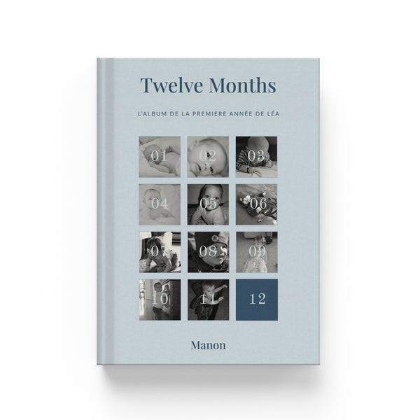 Twelve Months blue
