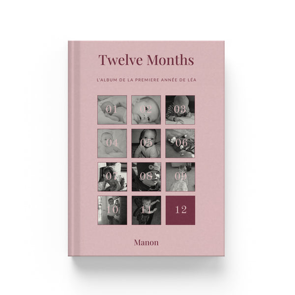 Twelve Months pink